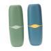 Frcolor 2 piece of washbugs toothpasta travel case toothpaste travel age toothpaste outdoor holder washing storage cup toothbrush storage case toothbrush outdoor holder