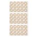 Exceart 3 sheet of corn cushions chicken eyes pavement sponge self -adhesive 45pcs heel pillow oval foot protection foot care pads high heel shoes heel cushion