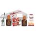 Temas Iced Coffee Snack Gift Bundle Includes Quarterpast Iced Coffee Original & Iced Mocha Short Bread Biscuit Reusable Coffee Cup & Nescafe KitKat