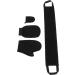 Kit d'applicateur de gants autobronzants double face floqu s 4 pi ces kit de gants autobronzants avec exfoliant et applicateur de lotion pour le dos tissu doux pour la peau - Buy Online on GoSupps.com