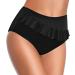 Buy Sexy Black Beach Rock Swimming Trousers | Elegant V-Cut Swimwear for Women | Slim Bikini Bottoms for International Shipping - Buy Online on GoSupps.com