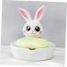 Ciieeo 2pcs Ceramic Soap Dish Bathroom Washing Soap Rack Soap Holder Portable Soap Chinese Soap Bathroom Soap Dish Self-soap Dish Bunny Soap Dish Rabbit Ceramics White Sponge Miss Jewelry - Buy Online on GoSupps.com