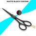 The Cut Factory Barber Hair Scissors 6.5 Inches - Professional Stainless Steel Hair Cutting Scissors with Razor Edge Blades for Salon & Personal Use (Black) - Buy Online on GoSupps.com