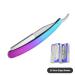 Colorful Manual Shaving Straight Razor - Stainless Steel Beard & Body Groomer | Ultimate Hair Removal Tool for Men & Women - TD106CHC-2 - Buy Online on GoSupps.com