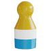 Solar Buddies Sun Buddies Sunscreen Applicator Refillable Sunscreen Dispenser with Roll-On Ball Sunscreen Applicator for Beach Travel Camping Outdoor Party Climb (Small circle)