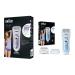Braun Silk- pil Lady Shaver women's razor 3-in-1 electrical razor 5560 Lila & Silk- pil 5 women's razors 3-in-1 electoral fan trimmer and peel system 5-160 blue bundleSilk- pil 5 women's razors