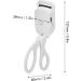 Heated Eyelash Curler Curved Clamp Electric Heated Eyelash Curler Silicone Long Lasting Type C Charging for Daily Use for Thick Lashes (BROLEO7k8wv4os0r-11) - Buy Online on GoSupps.com
