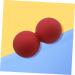 Frcolor 3ST Peanut Lacrosse Massage Ball - Silicone Yoga Roller for Plantar Fasciitis & Whole Body Relief - Red - Buy Online on GoSupps.com