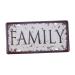 ABOOFAN Vintage Decor Retro Decor Vintage Sign Wall Decor License Plate Decorative Paintings Metal