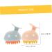 Tovinanna 10 Stk Shampoo Massage Brush | Professional Scalp Cleaner & Peeling Silicone Brush | Daily Hair Massager | Japanese Style ABS - Buy Online on GoSupps.com