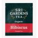 Sri Gardens Tea Hibiscus Tea Bags 20 count - Buy Online on GoSupps.com