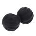 Lurrose massage ball peanut peanut massage ball peanut-yoga-roll peanut shoulder roll Double ball relaxation ball TPE massage ball medium black