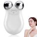 XIOGEZ Microcurrent Face Device Roller  Lift The face and Tighten The Skin  USB Mini microcurrent face Lift Skin Tightening Rejuvenation Spa for Facial Wrinkle Remover Toning BEST GIFT white