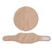 2-part castor oil packing set adjustable neck wrap reusable bio-ribinus oil pack wrap promote sleep with hotter for the chest and neck area