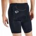 PEARL iZUMi Men's SELECT Pursuit Tri Cycling Shorts - Black, Large, 8.5 - Breathable Compression & Reflective Fabric - Buy Online on GoSupps.com