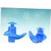 Garneck Silicone Swimming Earplugs & Nose Clip Set - Blue Mute 5 Pairs | Pool Accessories - Buy Online on GoSupps.com