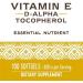 E-400 Softgels with d-alpha Tocopherols - 100 Count - Buy Online on GoSupps.com