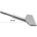Firecore FS18365 SDS Plus 3-In Wide Bent Tile Removal Chisel - 6.5 Inch - 1Pcs - Buy Online on GoSupps.com