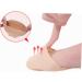 Buy 6 Pairs Seamless Invisible Forefoot Pad Half Socks - Cushioned Toe Toppers for Ultimate Comfort | International Shipping Available - Buy Online on GoSupps.com