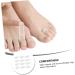 12pc Silicone Gel Middle Toe Support Pads Set - Foot Cushions for Running, Hammer Toe Relief & Toe Separation - Buy Online on GoSupps.com