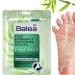 Balea Callus Remover Socks Feel Well 1 Pair (1 x 2 pieces) Callus Socks Callus Removal Socks