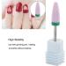 Ceramic Nail Drill Bit Cylinder Head Nail Drill Bit for Nail Polishing Manicure Tools Fine Manicure Drill Bits (5 Types)(23ST) - Buy Online on GoSupps.com