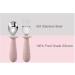 Pandaear 4-Piece Baby Cutlery Set | Stainless Steel Spoon & Fork for Kids | Anti-Choke Design BPA Free | Ideal for 1 Year+ | Pink & Gray Tableware - Buy Online on GoSupps.com
