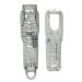 RIYAN 1Set Gray Hair Clipper Back Housing Cover Clear Front Lid for Hair Trimmer Tools Kit