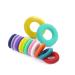 6 Silicone-Kau Necklaces for Adults & Babies | Sensory Oral Aids for Autism & ADHD | Soft Donut Design - Buy Online on GoSupps.com