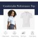 Lemieux Shirt with Soft Stretch Equestrian Riders Sport Top - White - (9-10 Years) - Buy Online on GoSupps.com
