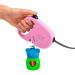 Ferplast Flippy One Dog Leash - Extendable Roller Leash for Small Dogs Up to 15 kg | 4m Lockable Belt - Purple & Pink - Buy Online on GoSupps.com