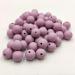 100pcs Lilac Purple 15mm Silicone Round Beads - DIY Jewelry Making Supplies - Buy Online on GoSupps.com