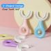Soobei Kids U-Shaped Toothbrush | 360آ° Silicone Brush for Toddlers 2-6 | Safe Blue Design - Buy Online on GoSupps.com