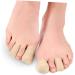 4 Pcs FRCOLOR Silicone Gel Toe Sleeves - Elastic Toe Covers for Toe Protection - Breathable and Split Toe Design - Buy Online on GoSupps.com