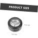 DRESSOOS 8 Pcs Eye Shadow Box Makeup Travel Containers Empty Palette Eyeshadow Travel Black Plastic - Buy Online on GoSupps.com