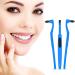 4 Pack Tooth Stain Remover - Fight Tartar, Remove Teeth Stains, Polish Teeth - Blue - Buy Online on GoSupps.com