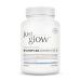 Just Glow B Complex - 250 Vegan Capsules - Essential Vitamin B w/Biotin Niacin Choline Folate and Inositol - Made in Canada (250 Days / 1 Bottle)