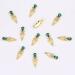 TEEKME 30pcs Mix Gold Nail Charms with Gemstones - Nail Decoration Bling Rhinestones - Buy Online on GoSupps.com