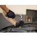 PermaSafe HD Industrial Nitrile Disposable Gloves - 6+ Mil Latex-Free Raised Diamond Texture | Large Box of 100 for Mechanics | International Shipping Available - Buy Online on GoSupps.com