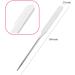2Pcs Makeup Spatula tool metal Set Professional Beauty Stainless Steel Cosmetics Mixer Long Metal Spatula Depotting Mixing Tool - Buy Online on GoSupps.com