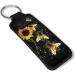 Lip Balm Keyring for Women Girls Clip on Elastic Chapstick Sleeves Sunflower Bee - Buy Online on GoSupps.com