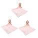 Pretyzoom 3st Babyl spars for girls plush toy plush toys for babies girls towel bibs for babies toys baby towels towel soothing calming towel for babies