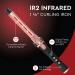 Sutra IR2 Infrared Curling Iron - Rose Gold Ceramic Barrel Adjustable Temp up to 430 F Auto Shut Off 28 MM - Best Curling Iron for All Hair Types - Buy Online on GoSupps.com