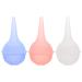 Fuyamp 3 Pcs Baby Nasal Aspirator Nasal Aspirator Newborn Baby Nose Sucker Baby Nose Cleaner Baby Nasal Cleaner Mucus Removal for Newborns and Toddlers(Blue+Pink+White)
