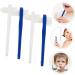 Minkissy 20 STK Double-Headed Toothbrush for Dentures | Portable Prosthetic Cleaning Brush | Household False Teeth Care - Buy Online on GoSupps.com
