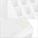 Relaxdays Small Make-Up Organizer - 2-Part Acrylic Storage with Lipstick Holder & 4 Drawers White - 19x24x13.5 cm - Buy Online on GoSupps.com