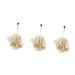 Beaupretty 3pcs Bath Towel Shower loofah exfoliating Bath Sponge Mesh Bath and Shower Sponge Shower Bath Sponge Bath Balls exfoliating Body Scrubber Sponge Shower Stool Frosted Bath Brush