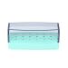 Sterilization box 18 holes dental disinfection box autoclavable dental tools disinfectant box that can be opened for dental disinfection oral care tools(green)