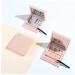 DRESSOOS 2pcs Empty Eyeshadow Dish Makeup Highlighter Empty Compact Eyeshadow Square Highlighters - Buy Online on GoSupps.com