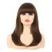 SHIYID Wigs For Women Synthetic Hair With Flat Heat Resistant False Hair Piece Hairstyles